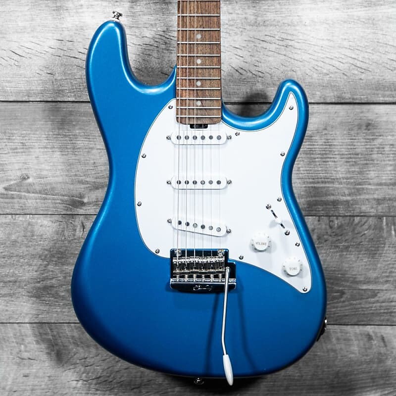 

Электрогитара Sterling CT50-SSS Cutlass Electric Guitar Toluca Lake Blue