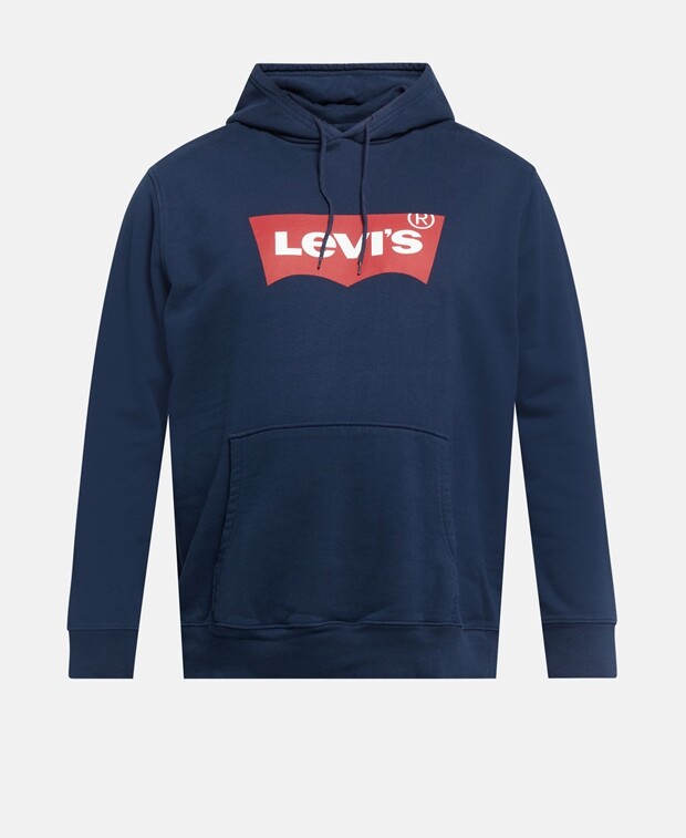 

Худи с капюшоном Levi's Plus, темно-синий