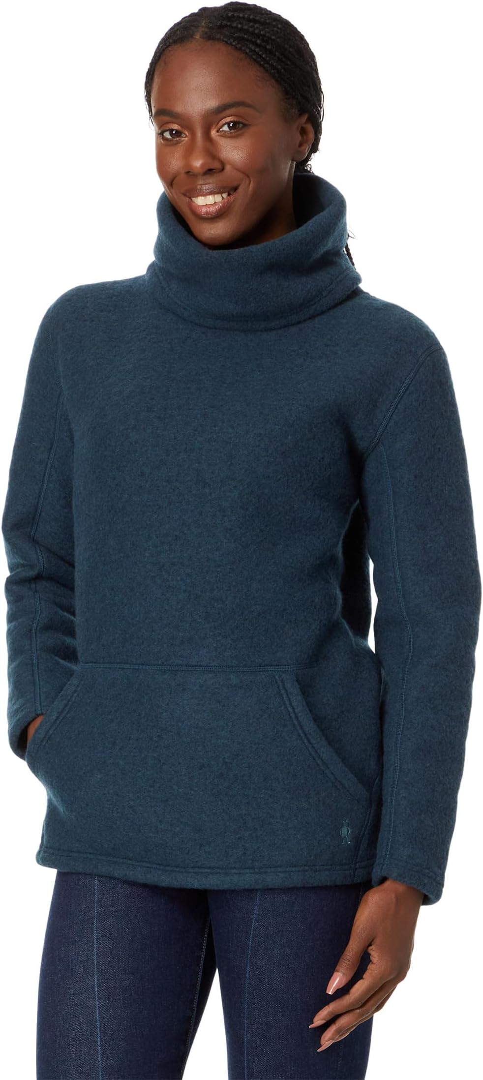 

Куртка Hudson Trail Fleece Pullover Smartwool, цвет Twilight Blue