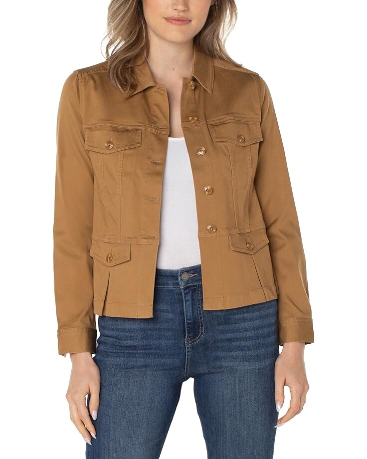 

Куртка Liverpool Los Angeles Peplum, цвет Granola
