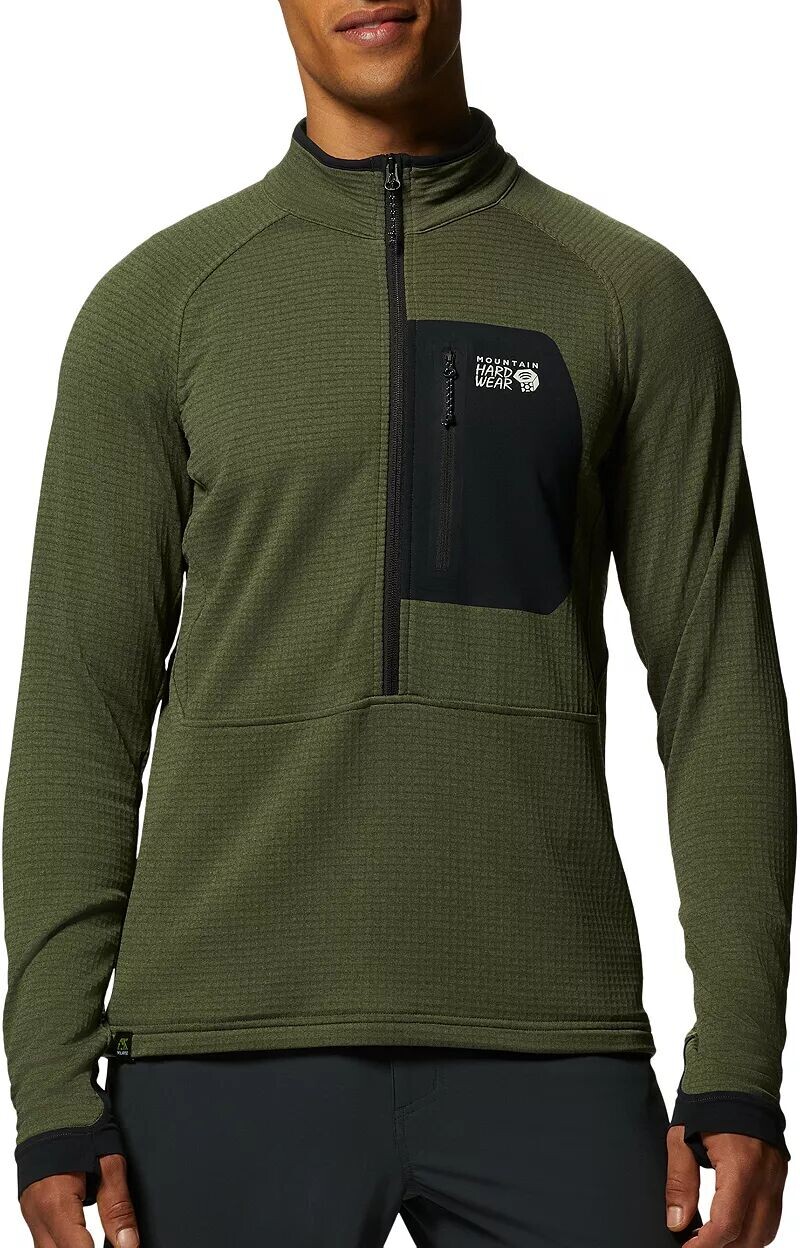 

Мужская куртка Mountain Hardwear Polartec Power Grid на молнии 1/2