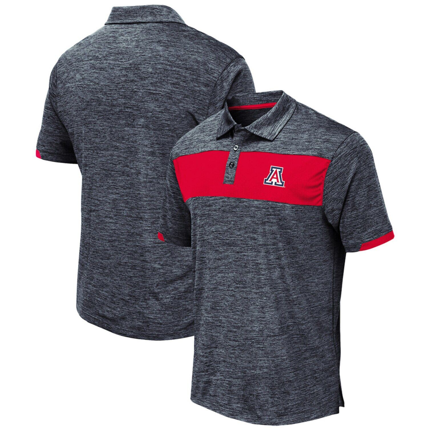 

Мужская футболка-поло Colosseum Navy Arizona Wildcats Nelson