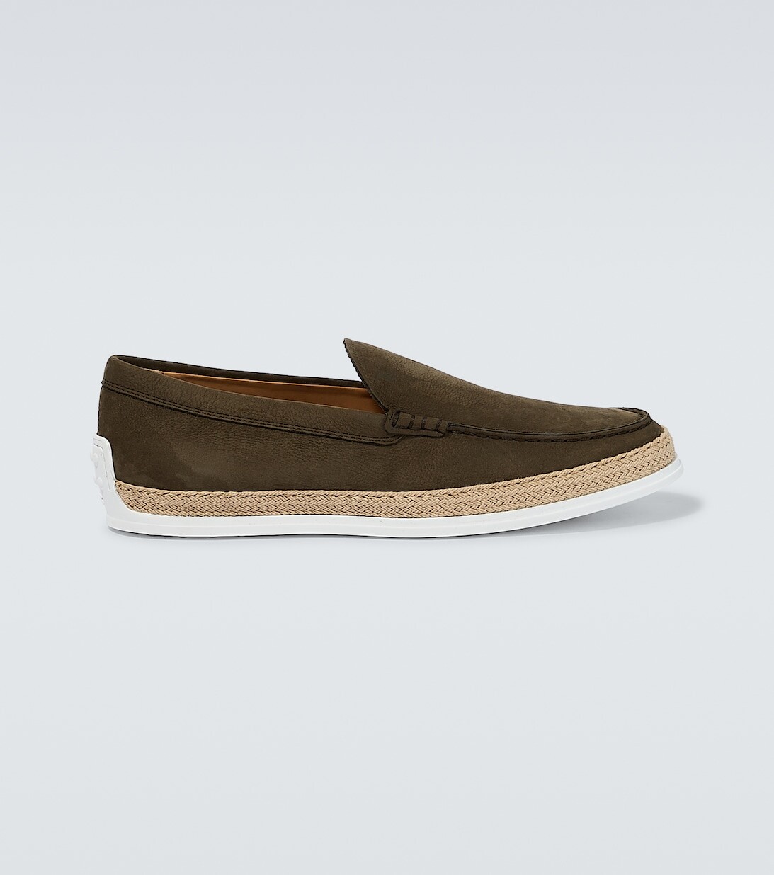 

Кожаные лоферы Tod's, зеленый