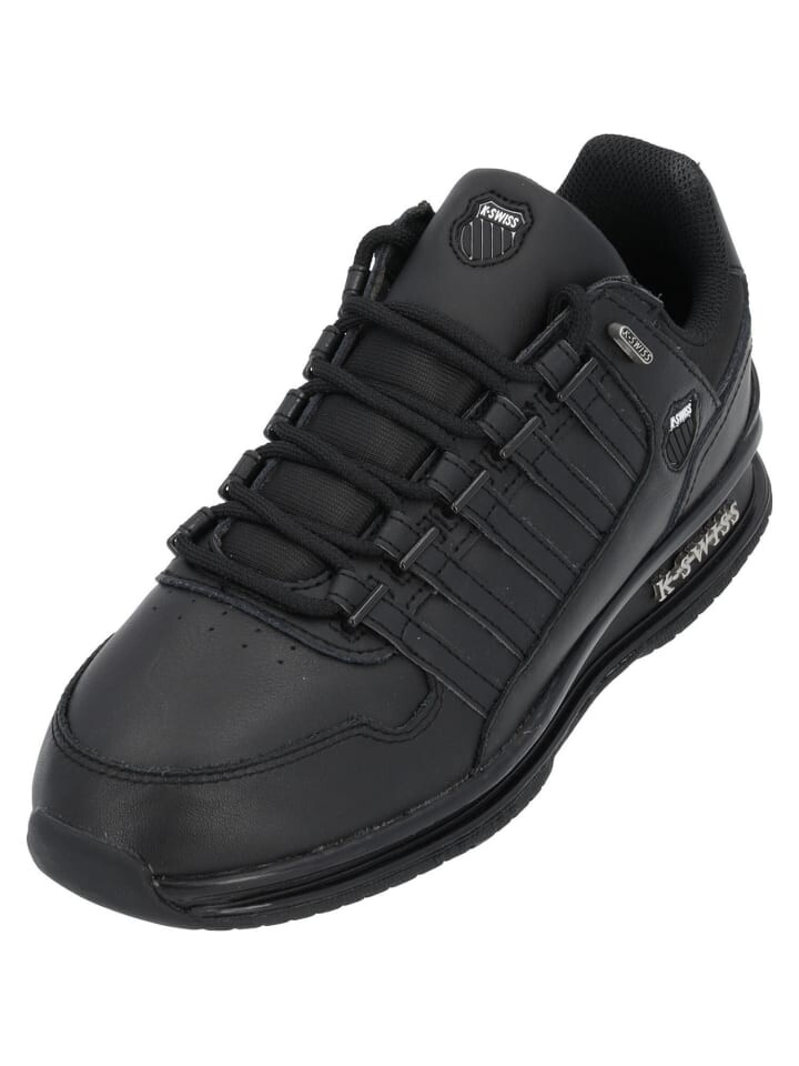 

Туфли на шнуровке K-SWISS, цвет black/black/black