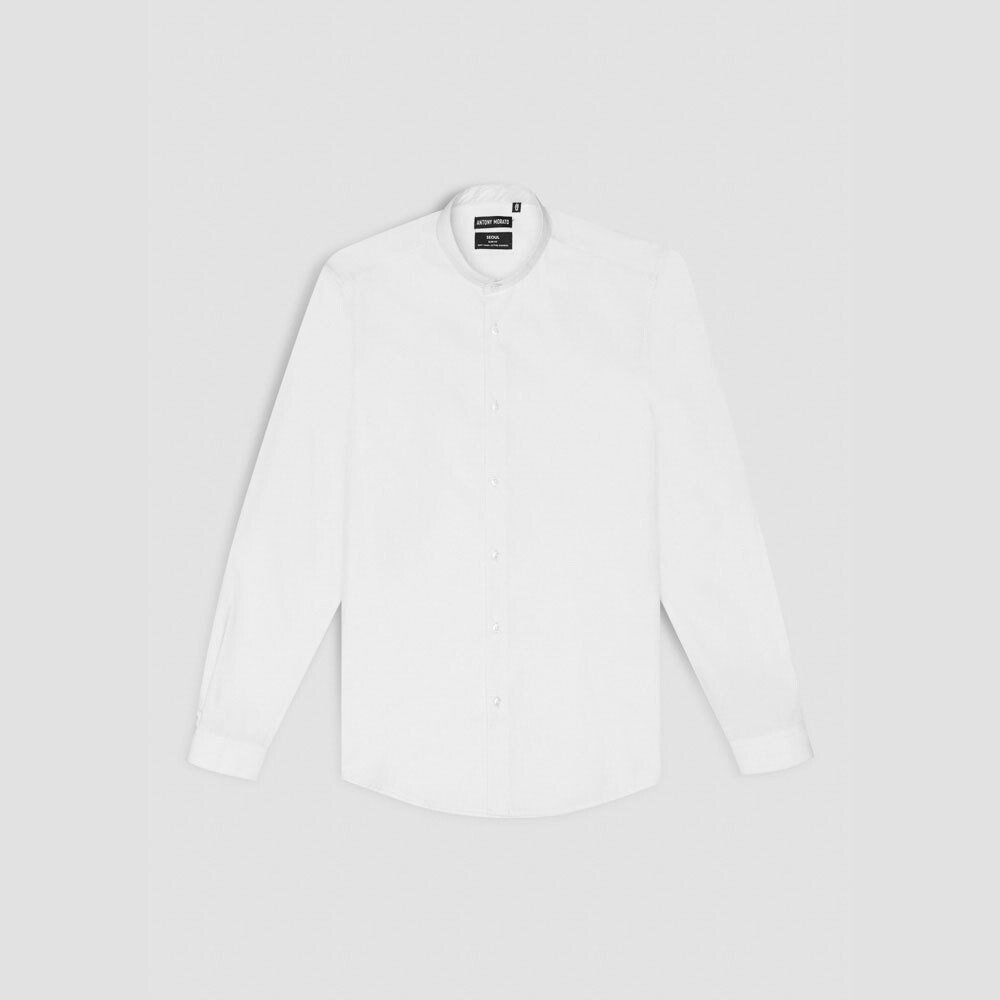 

Рубашка с длинным рукавом Antony Morato MMSL00631-FA400078-1000 Seoul Slim Fit, белый