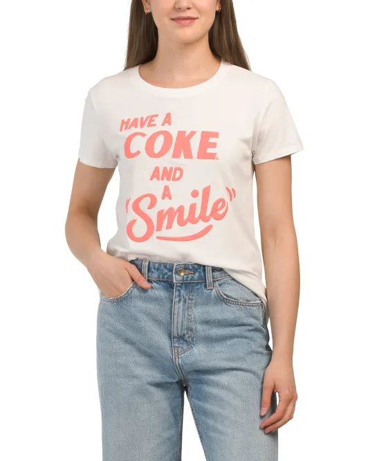

Топ Coca Cola Smile Lucky Brand, цвет Cream