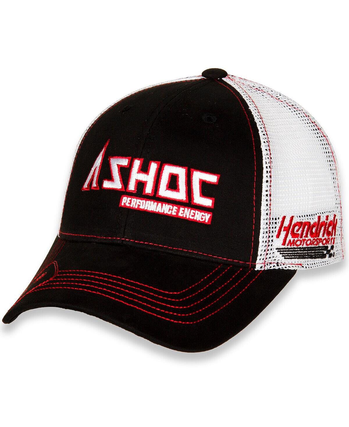 

Мужская черно-белая регулируемая шляпа Chase Elliott ASHOC Hendrick Motorsports Team Collection