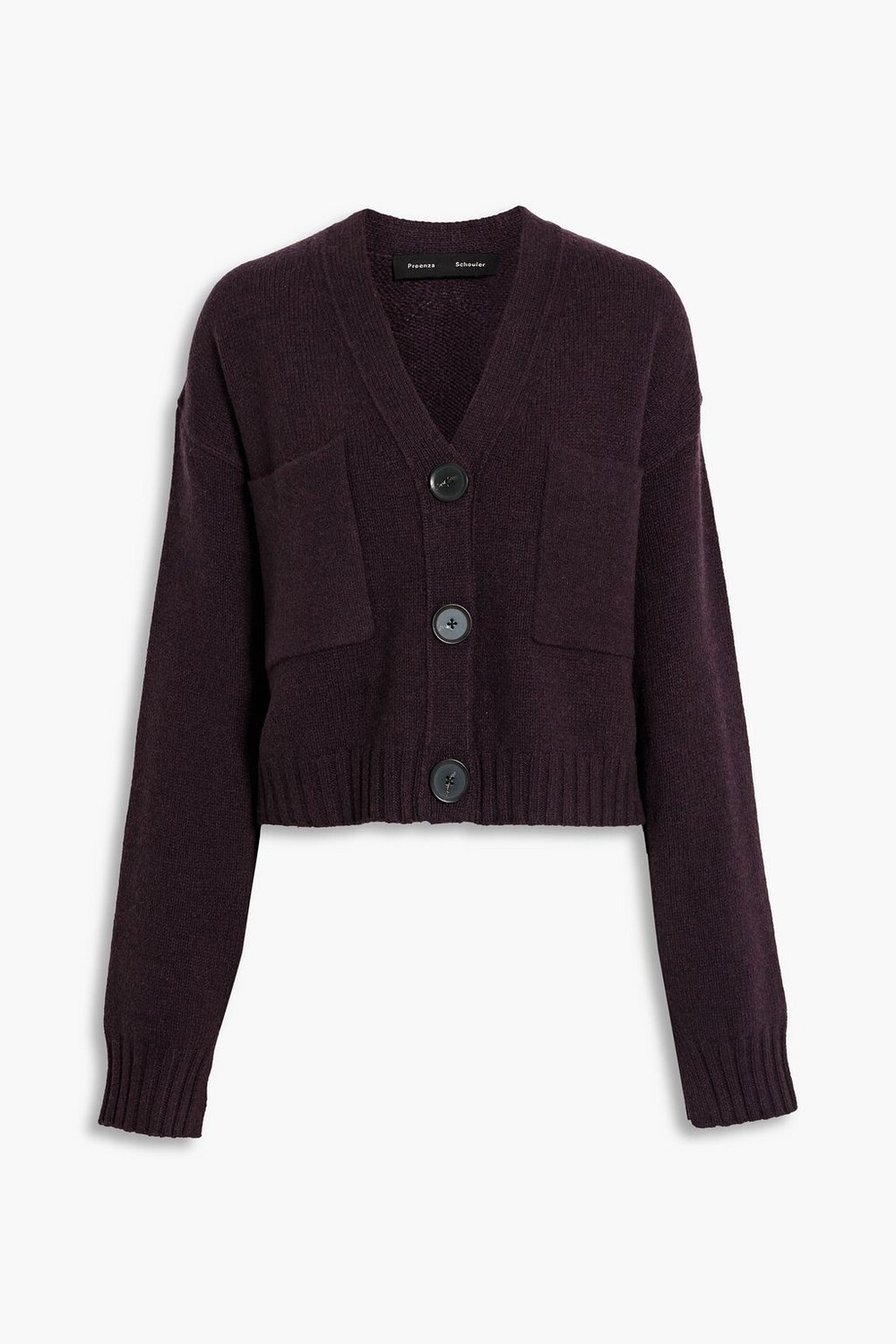 

Кардиган из кашемира PROENZA SCHOULER, виноградный, Черный