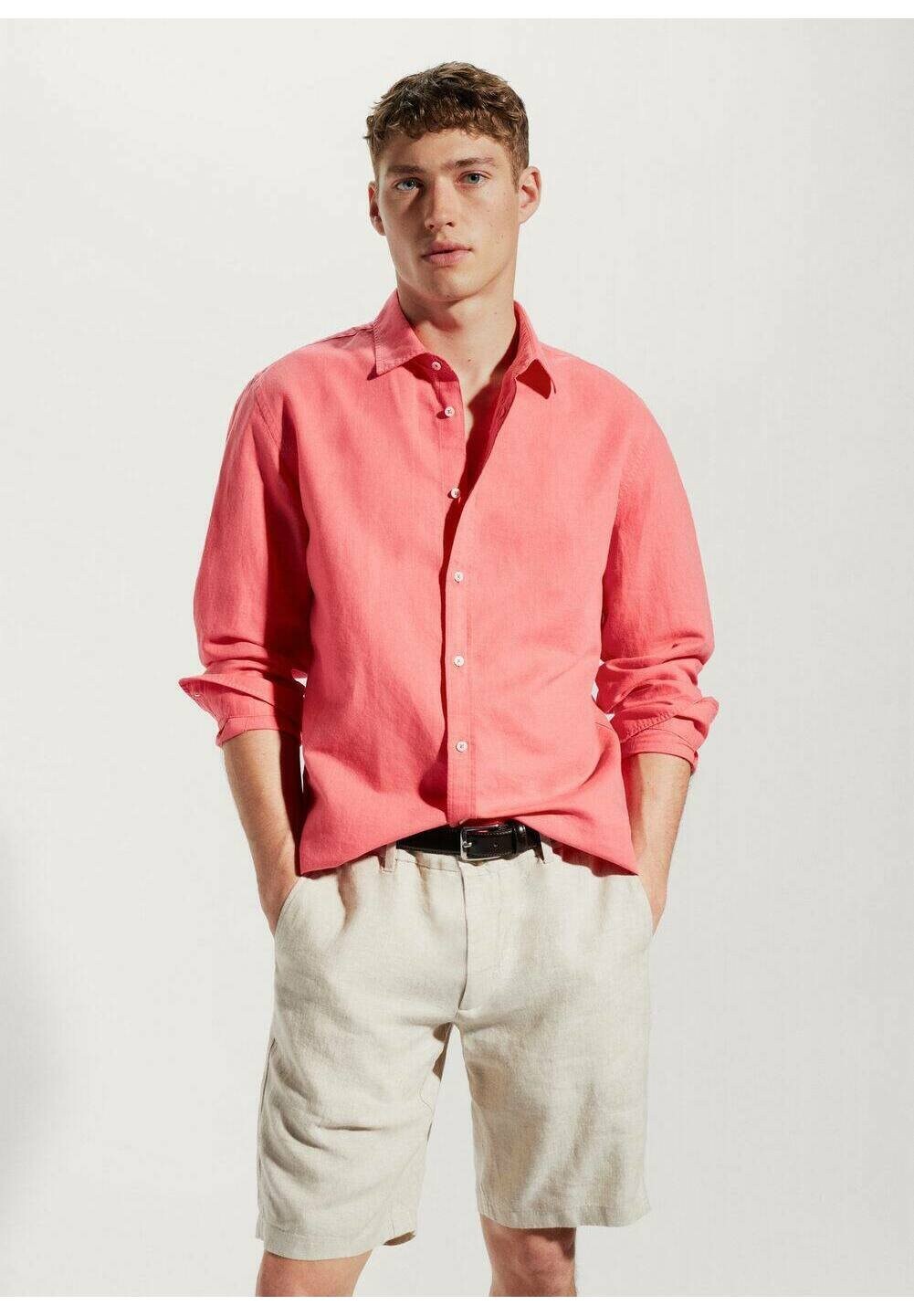 

Рубашка Calcuta Mango, цвет coral red