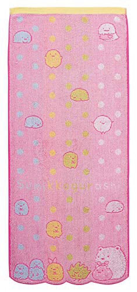 

Полотенце для лица хлопковое Marushin Sumikko Gurashi Colorful Dot Shirokuma