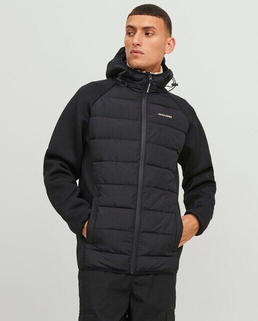 

Мужская стеганая куртка Jack & Jones, черный