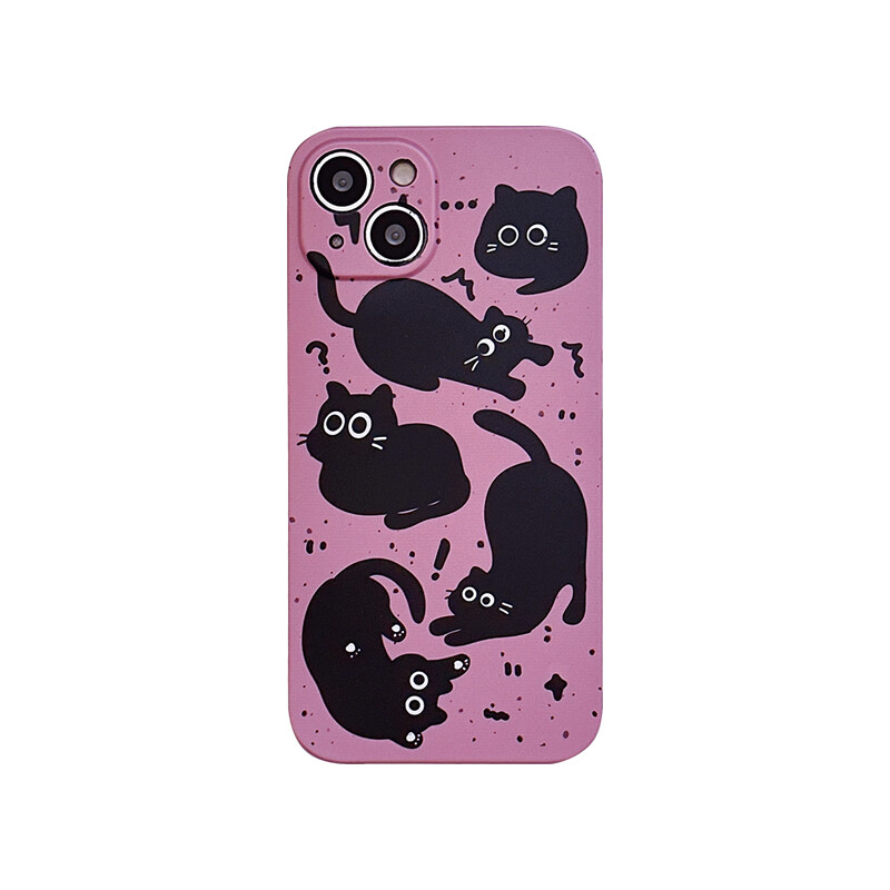 

Чехол для телефона Taowantong Tao Wantong, Cute Black CatEssence hole film breathable and anti-fall