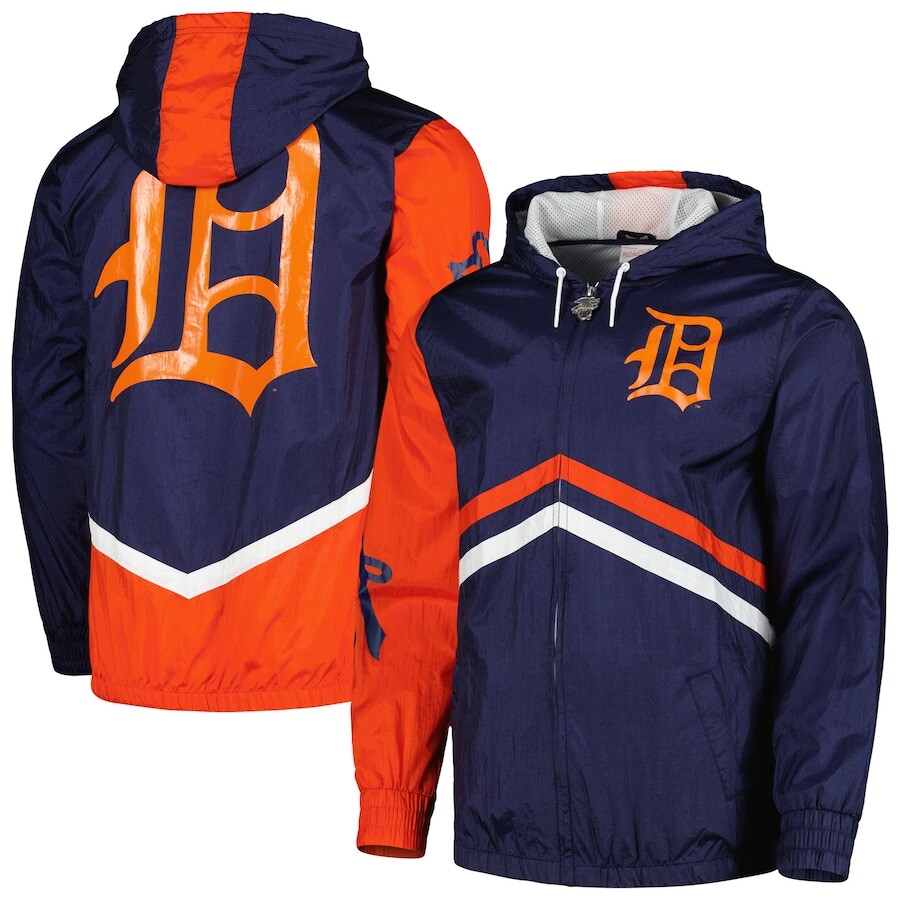 

Ветровка Mitchell & Ness Detroit Tigers, нави