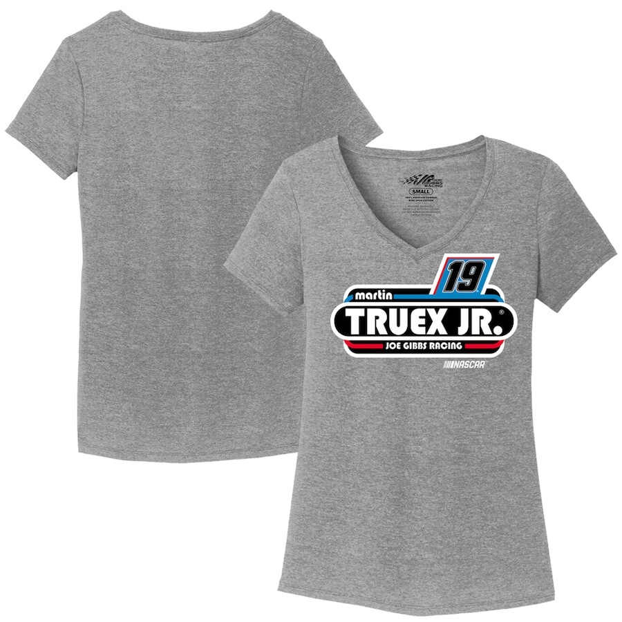 

Футболка с коротким рукавом Joe Gibbs Racing Team Collection Martin Truex Jr, серый