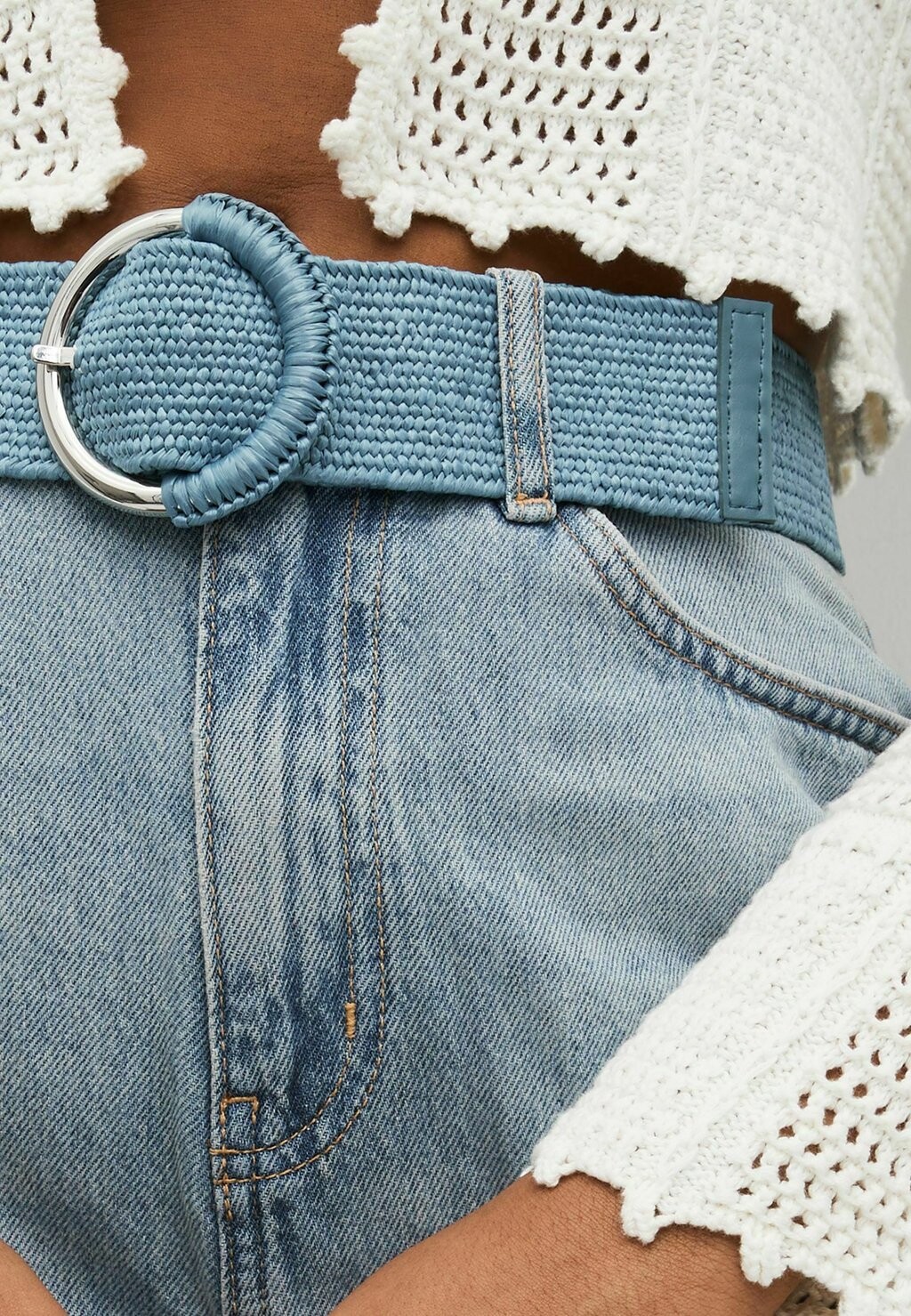 

Ремень Raffia Next, синий