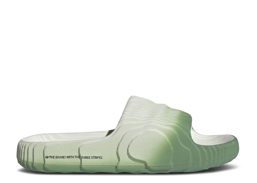 

Кроссовки adidas Adilette 22 Slide, цвет Ivory Preloved Green