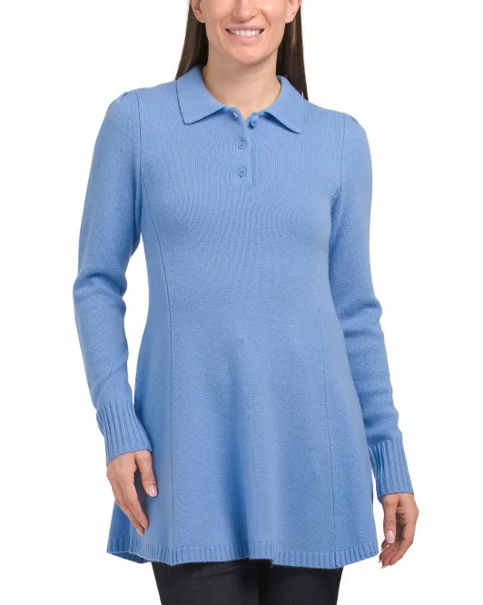 

Кашемировый свитер Saylor No Name, цвет Cornflower