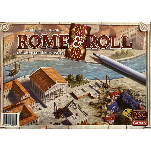 Настольная игра Rome And Roll Board Game: Character Expansion PSC Games games expansion board game english