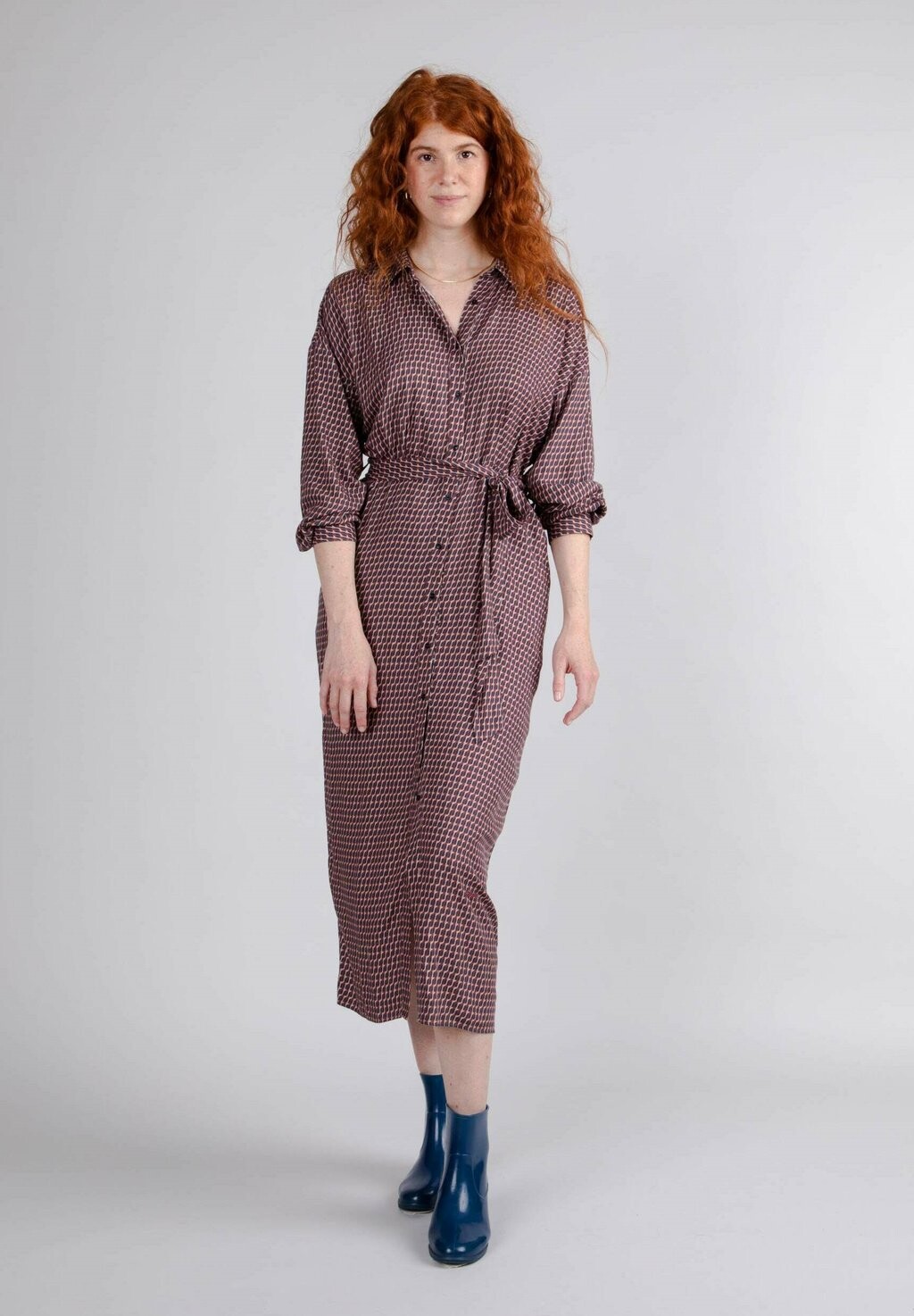 

Платье-рубашка Brava Fabrics, красный