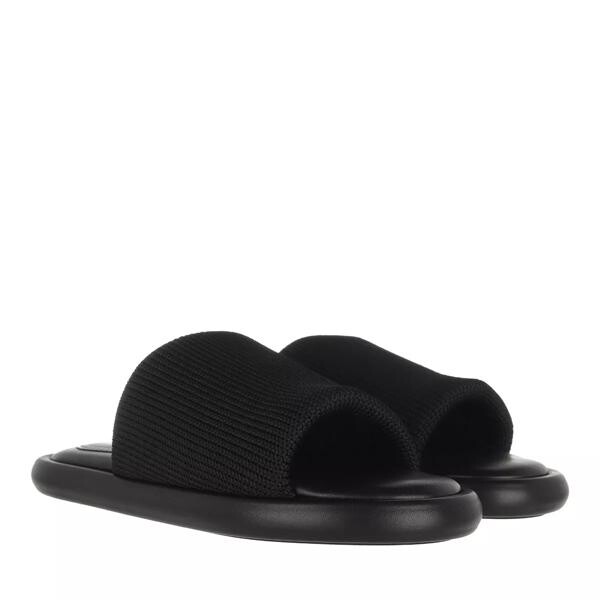 

Сандалии pipe knit slide Proenza Schouler, черный