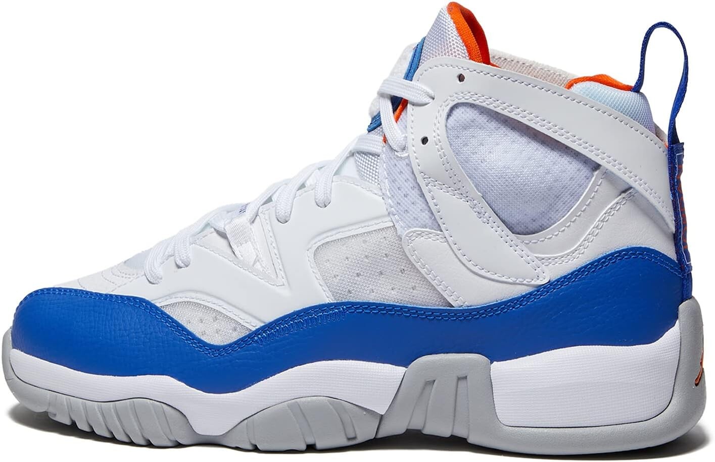 

Кроссовки Jumpman Two Trey Jordan, цвет White/Hyper Royal/Safety Orange/White