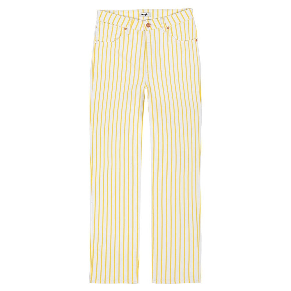 

Джинсы Wrangler W27Mdz46I Straight Mom Fit, желтый