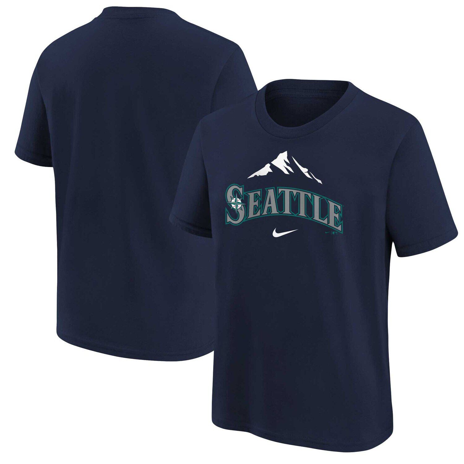 

Молодежная футболка Nike Seattle Mariners Local темно-синего цвета Nike