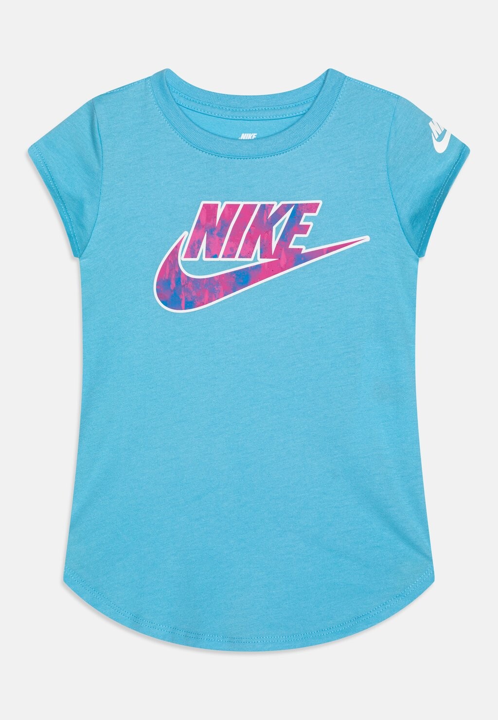 

Футболка с принтом Printed Club Tee Nike, цвет aquarius blue