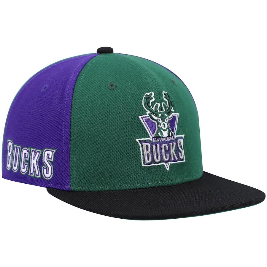 

Бейсболка Mitchell & Ness Milwaukee Bucks, зеленый