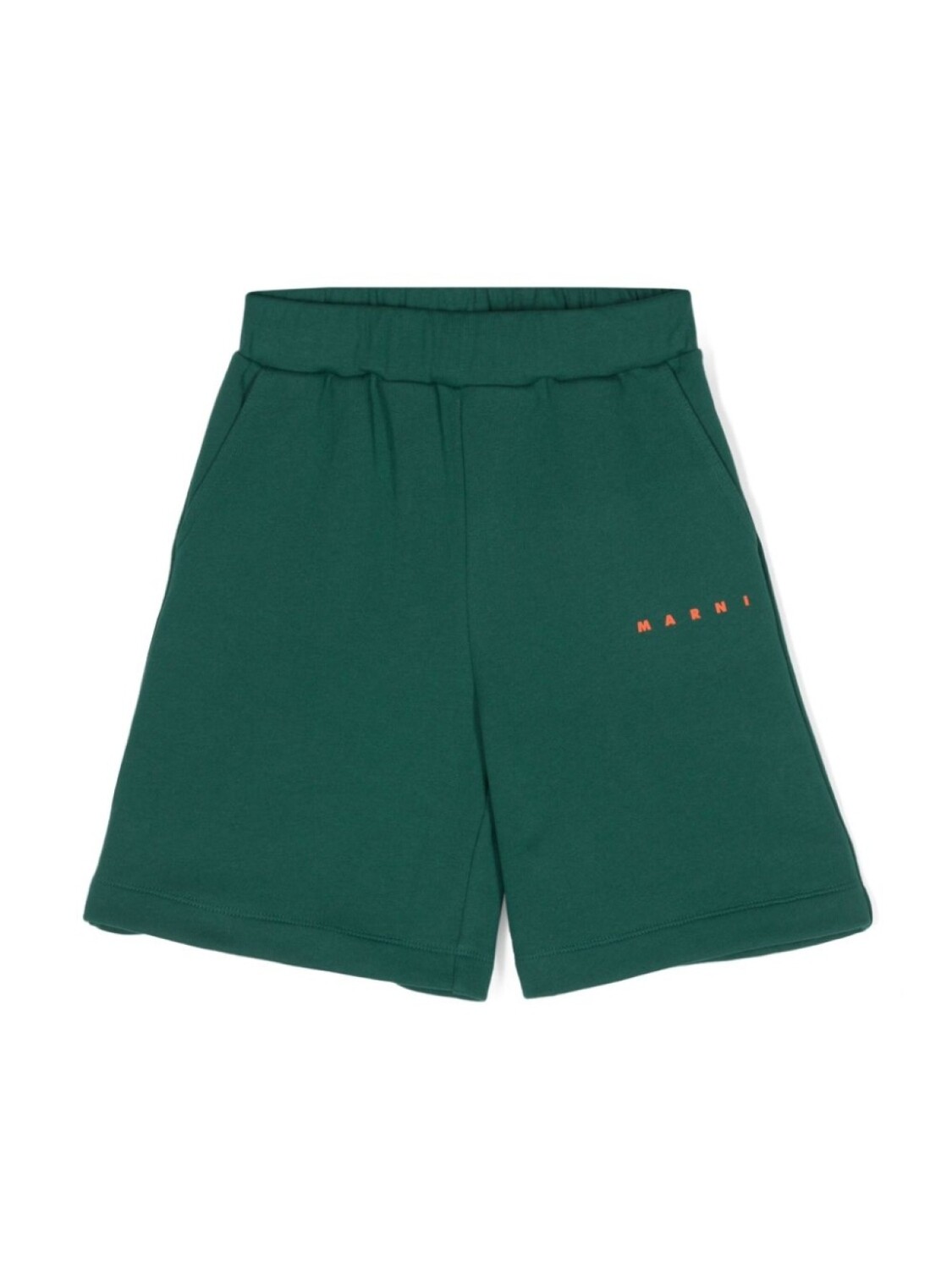 

Marni шорты с логотипом, зеленый