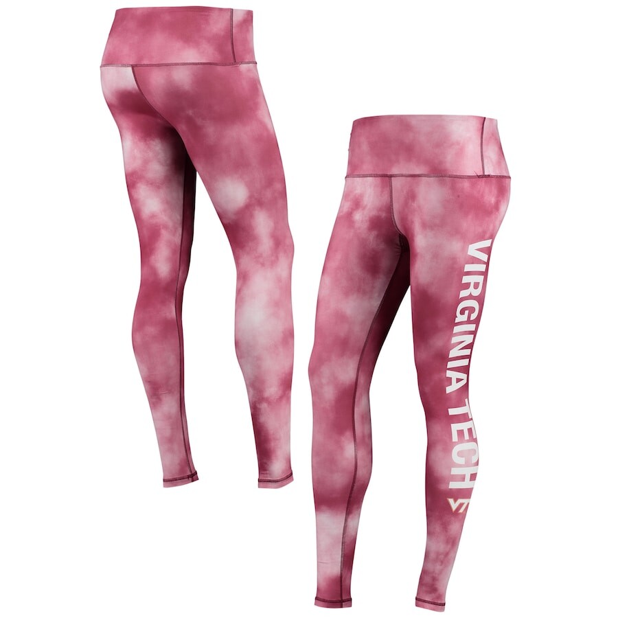 

Леггинсы ZooZatz Virginia Tech Hokies, бордовый