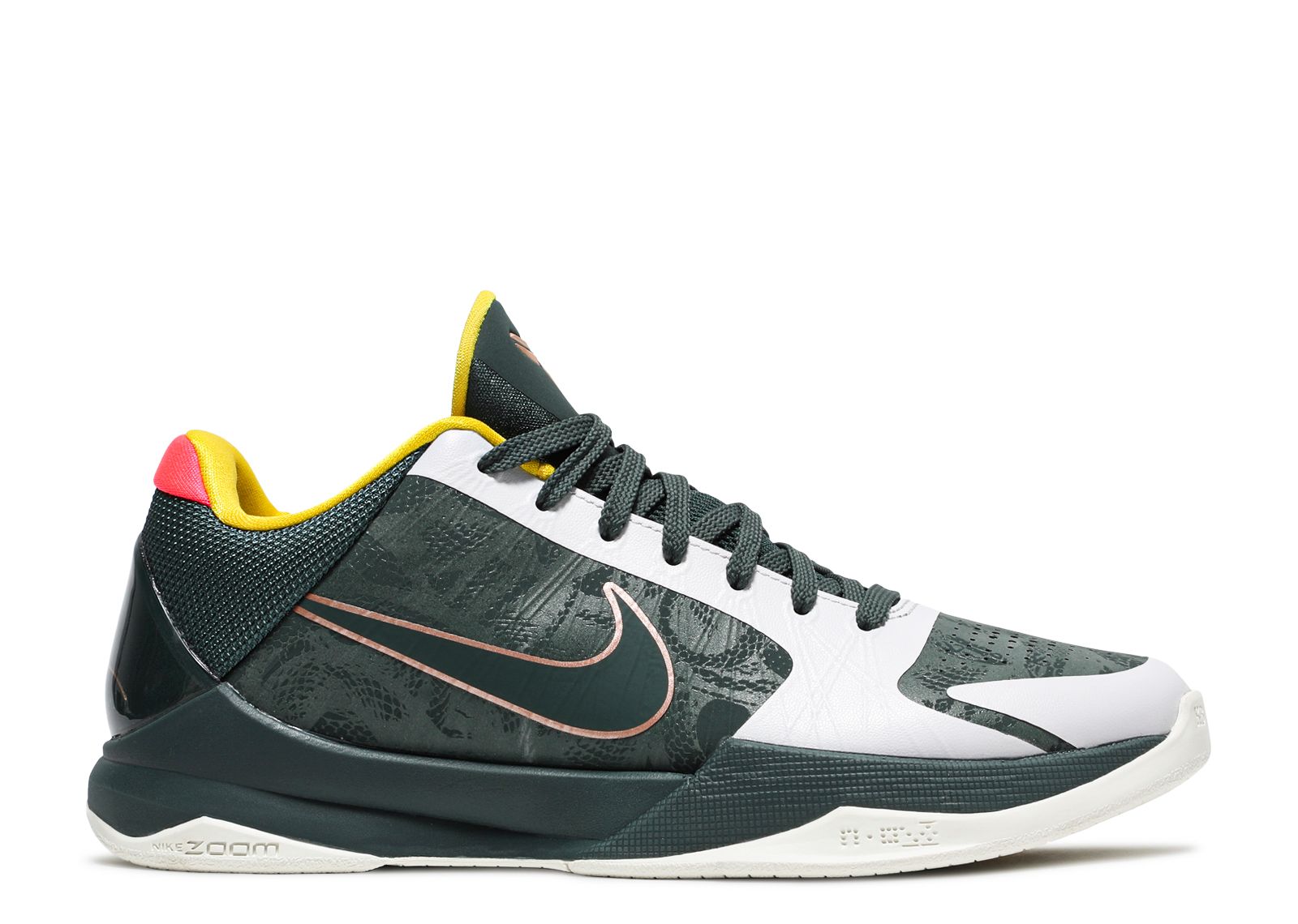 Кроссовки Nike Zoom Kobe 5 Protro 'Eybl', зеленый кроссовки nike zoom kobe 4 protro gift of mamba черный