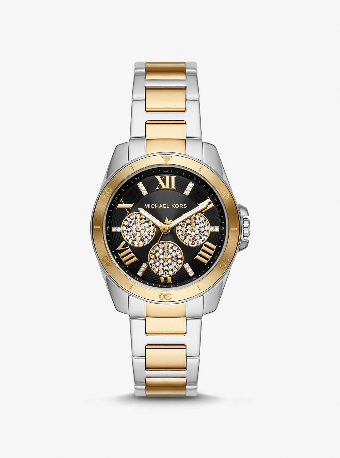 

Двухцветные часы Mini Alek Pavé Michael Kors