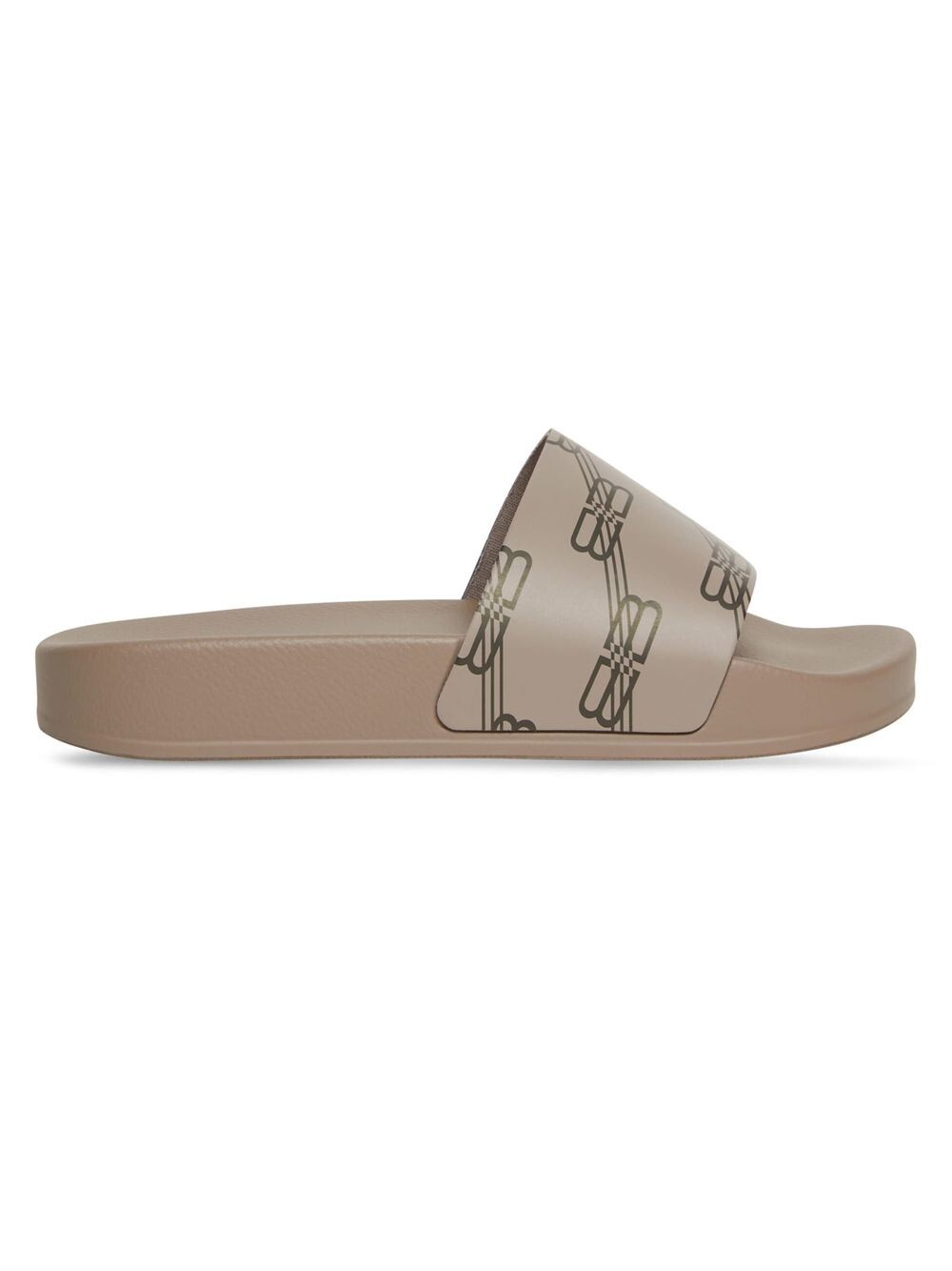 

Детские шлепанцы для бассейна BB Monogram Balenciaga, коричневый