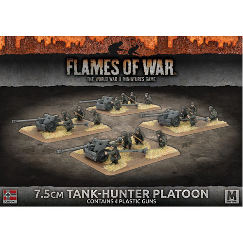 

Фигурки Flames Of War: 7.5Cm Tank Hunter Platoon