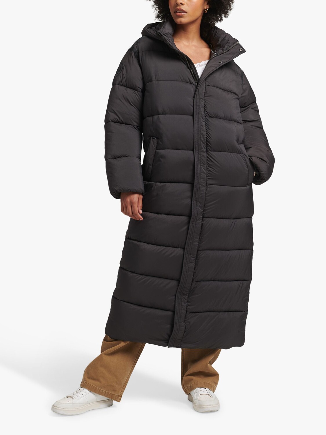 

Удлиненный пуховик Superdry Cocoon