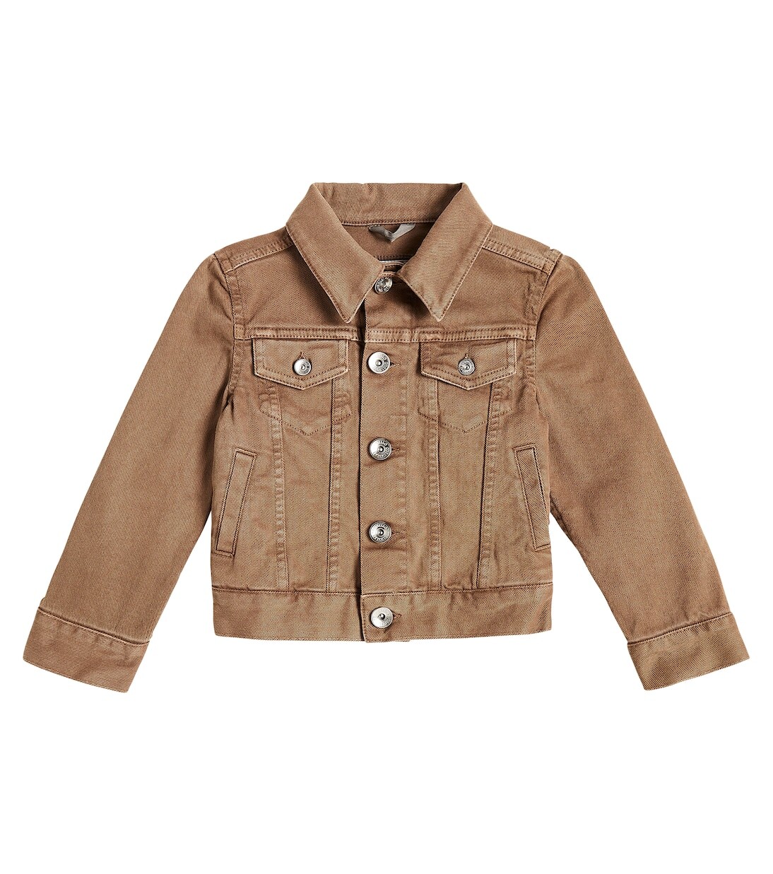 

Джинсовая куртка Brunello Cucinelli, коричневый