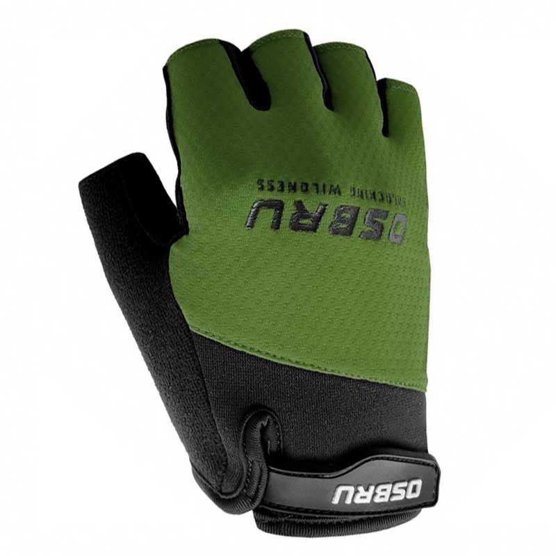 Короткие перчатки Osbru Race Zugas Short Gloves, зеленый