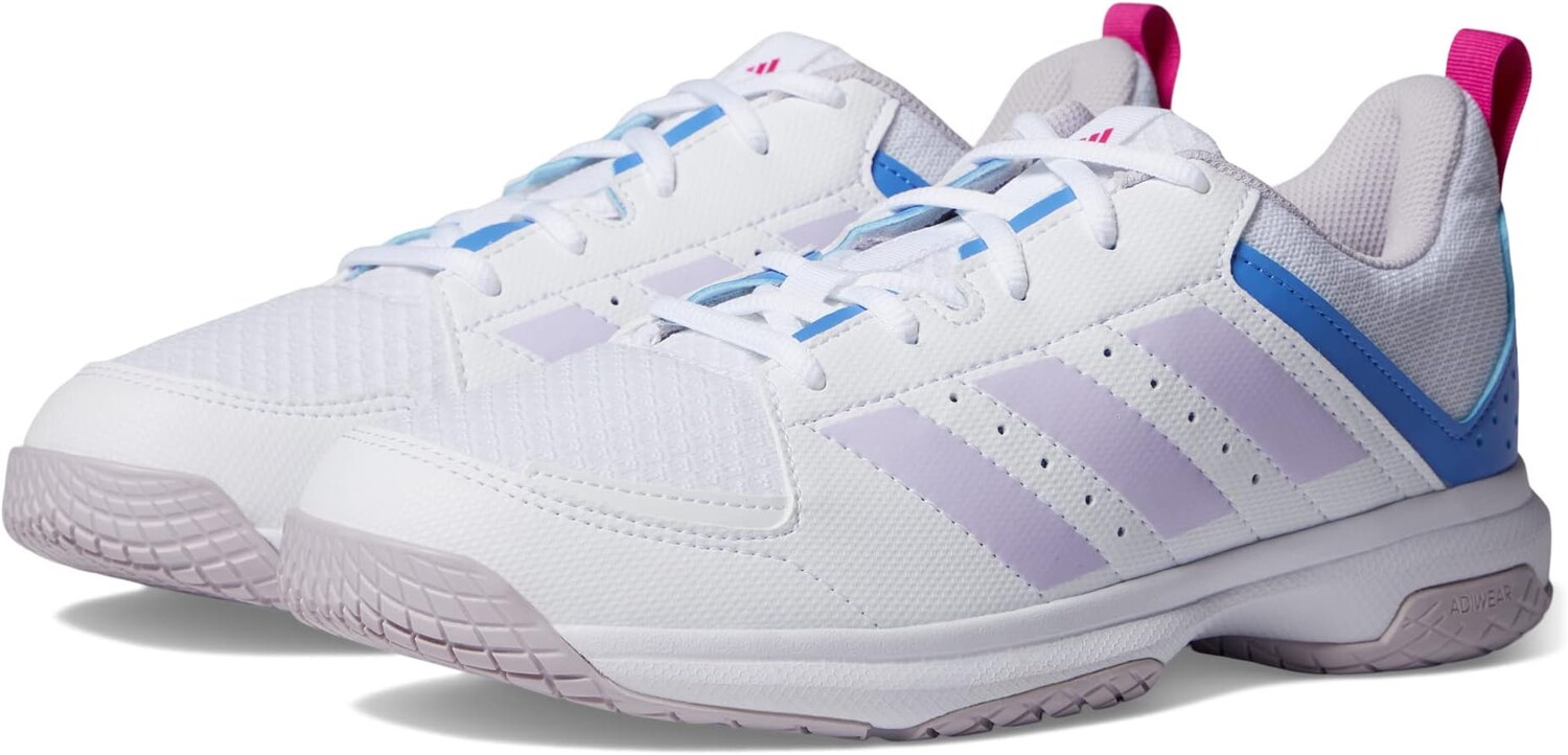 

Кроссовки Ligra 7 adidas, цвет White/Silver Dawn/Blue Fusion