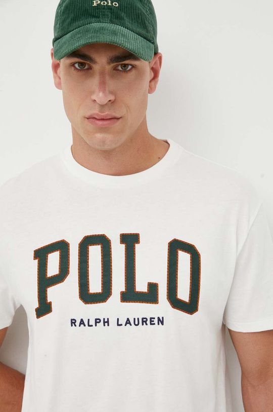 

Хлопковая футболка Polo Ralph Lauren, белый