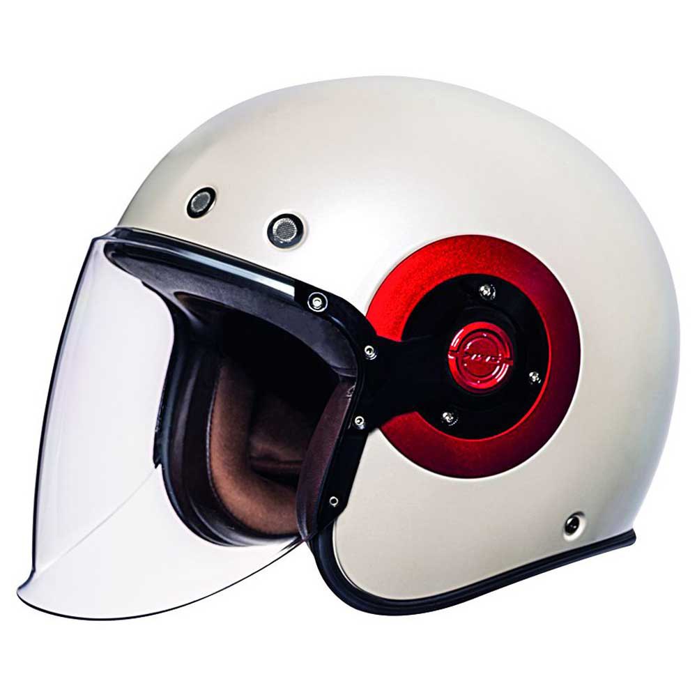 Открытый шлем SMK Retro, белый