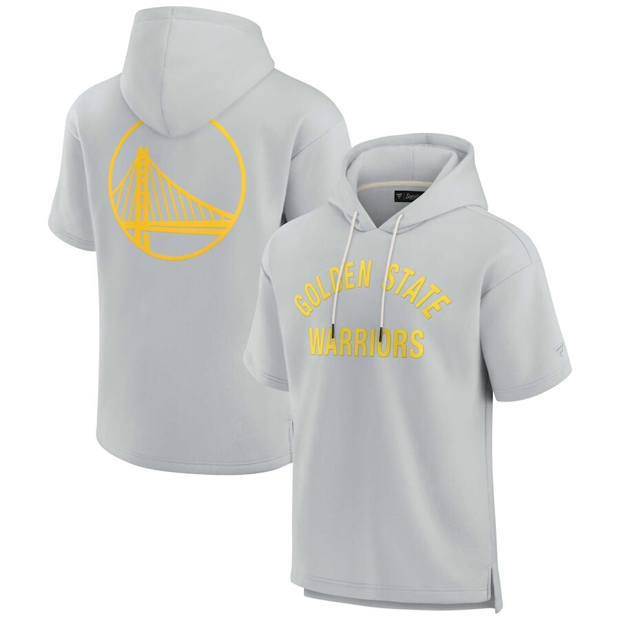 

Пуловер с капюшоном Fanatics Signature Golden State Warriors, серый