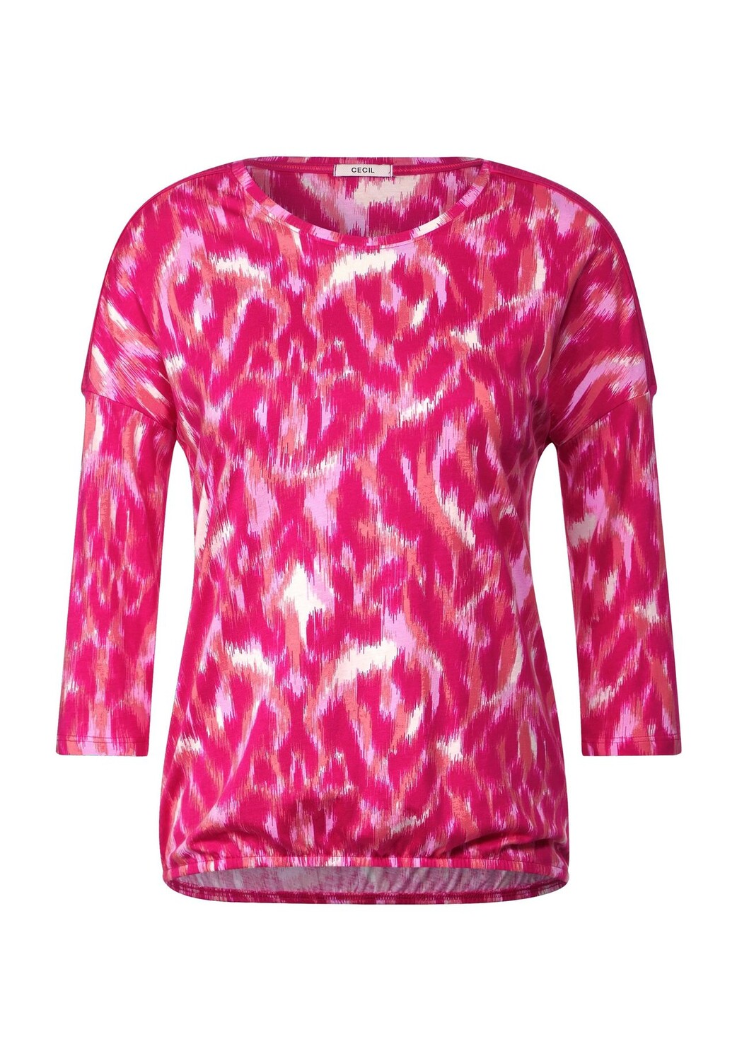 

Футболка, рукав 3/4, женская CECIL, цвет Pink Sorbet