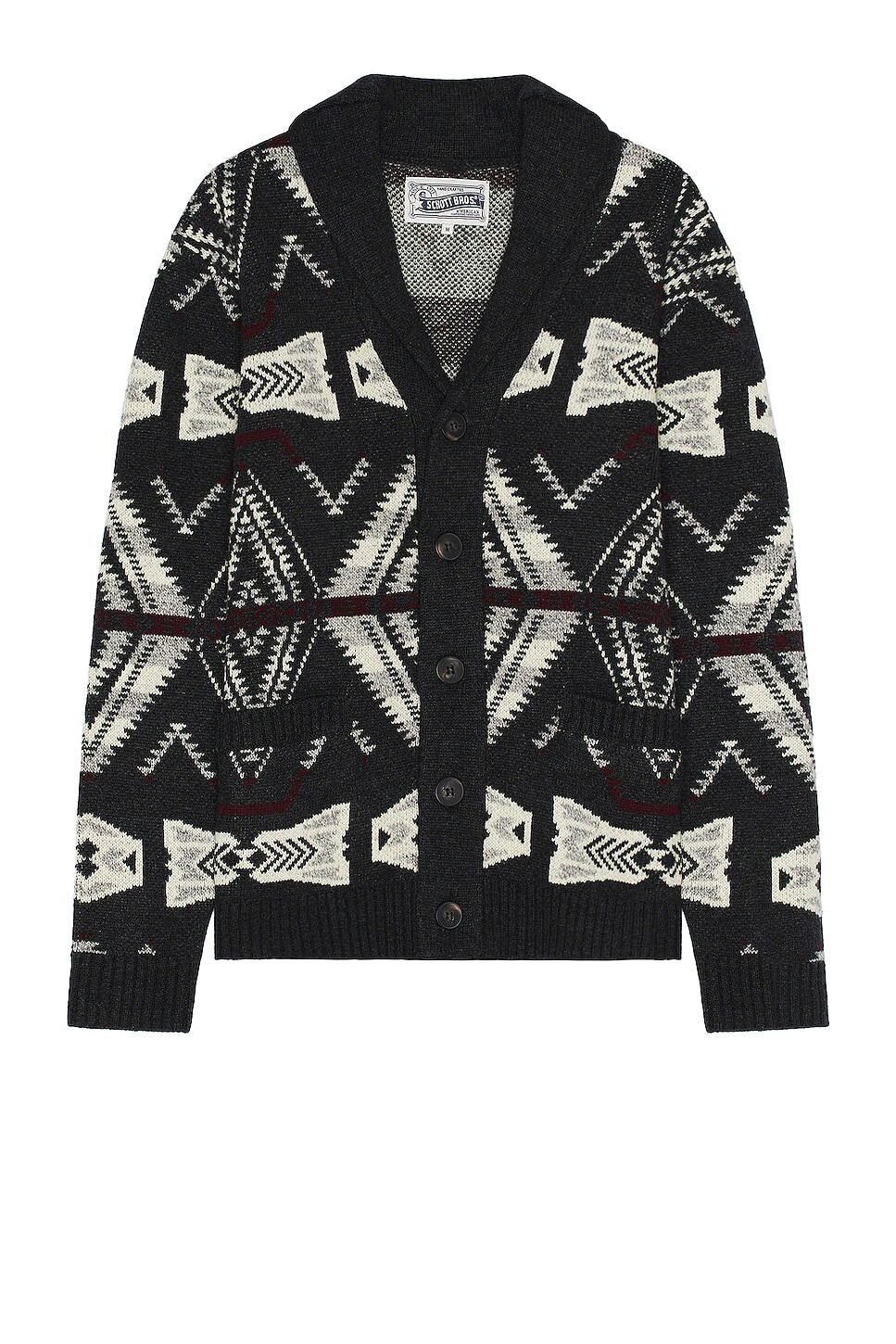 

Кардиган Schott Southwestern, цвет Heather Black