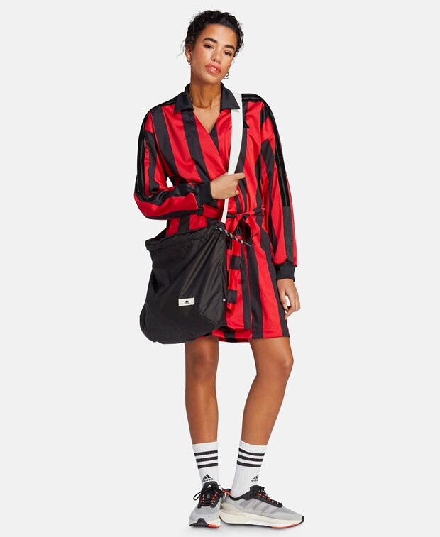 

Платье с запахом adidas, черный