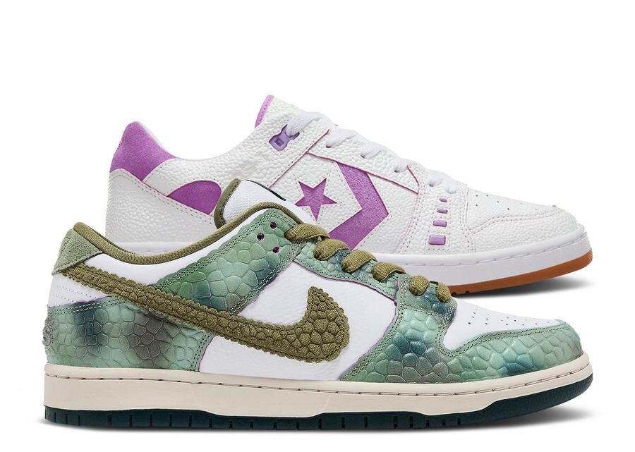 

Кроссовки Nike Alexis Sablone X Nike SB X Converse, цвет Chameleon Pack