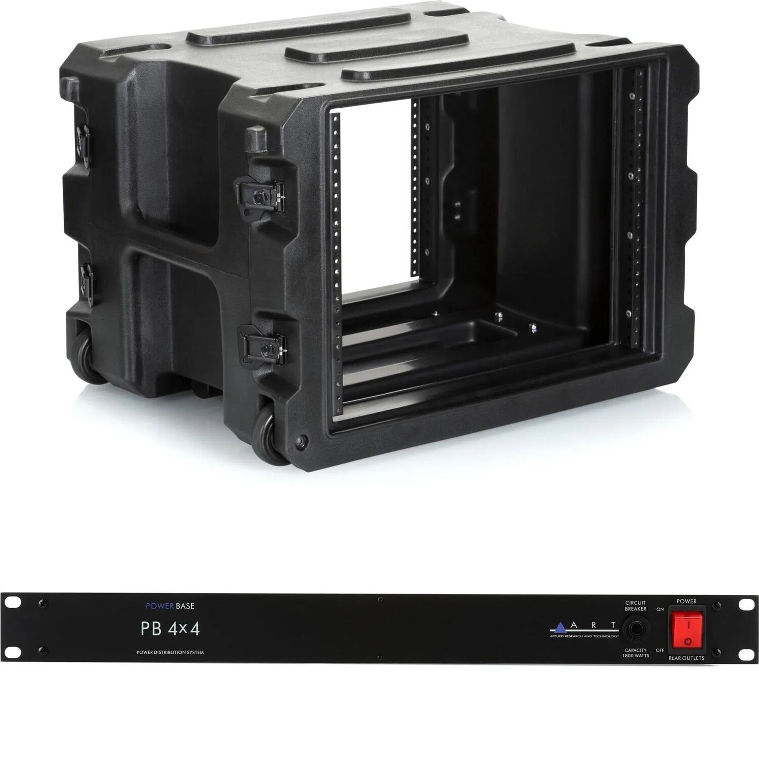 

Корпус на колесиках серии Gator G-PROR-8U-19 Pro и стабилизатор напряжения
