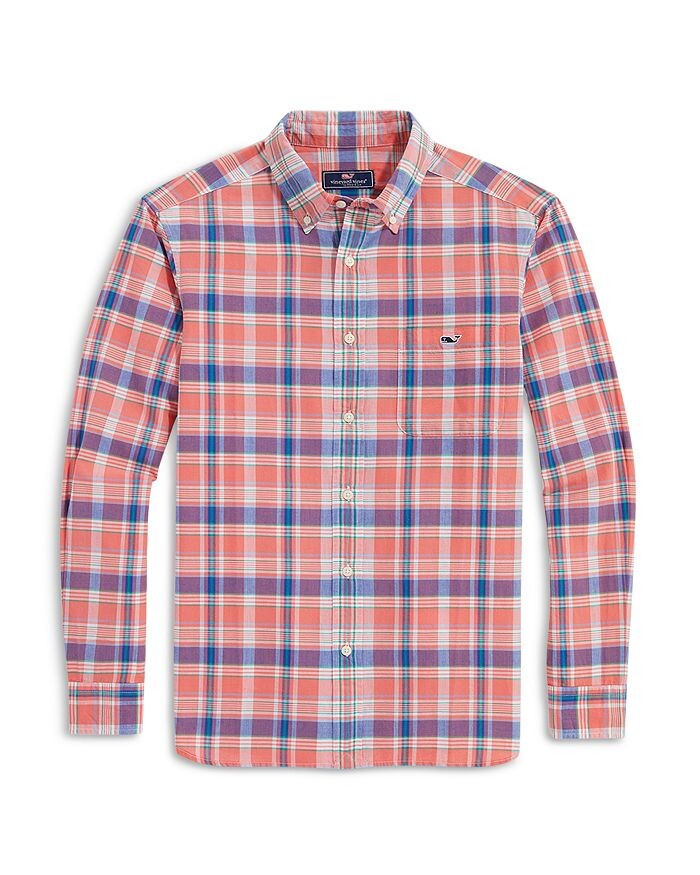 

Рубашка на пуговицах с длинным рукавом Madras Vineyard Vines