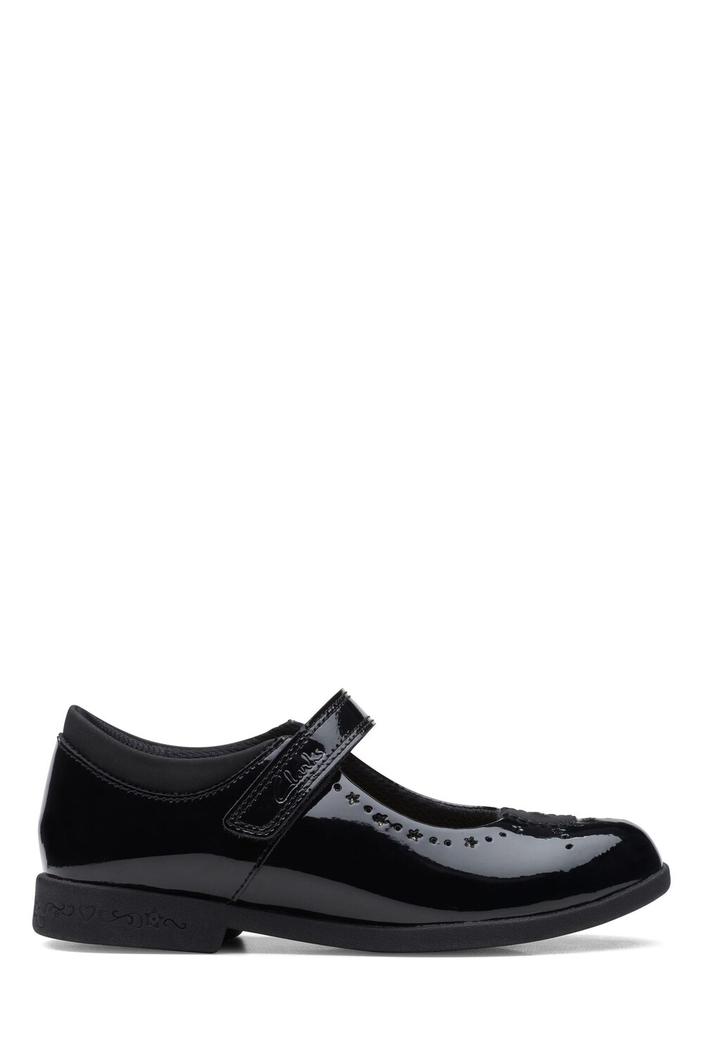 

Разноцветные туфли Pat Magic с ремешком в паху Clarks, черный