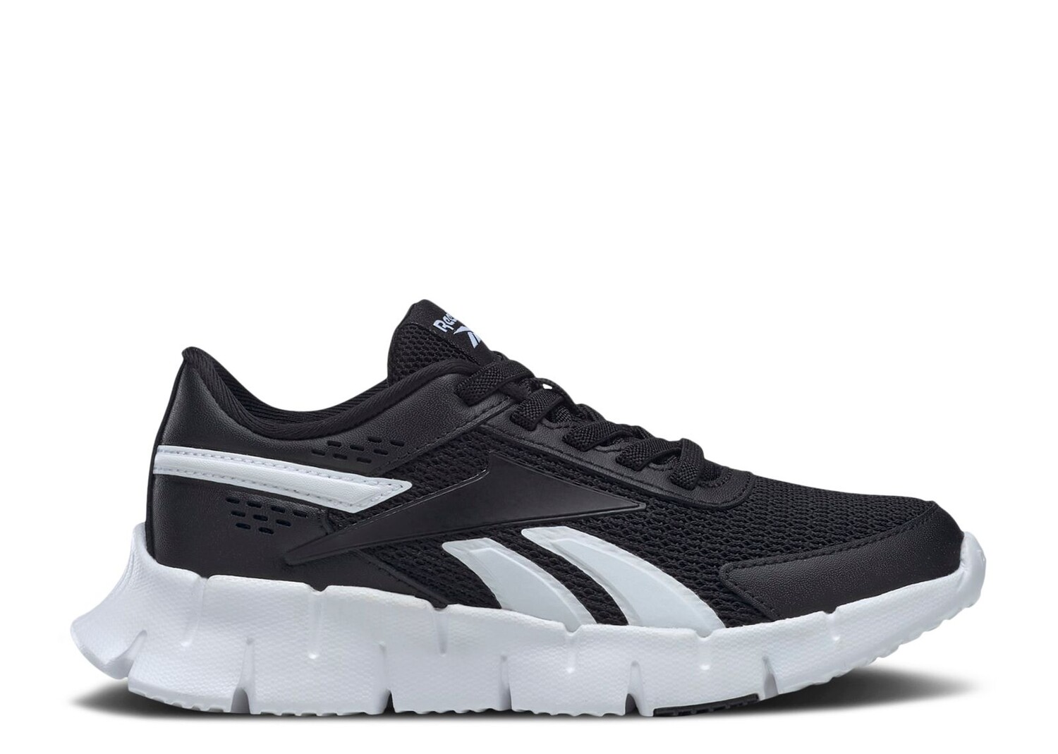 

Кроссовки Reebok Zig Dynamica 2 Little Kid 'Black White', черный